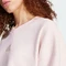 adidas ALL SZN Ribbed V-Neck Sweatshirt sandy pink (Damen) Vorschaubild