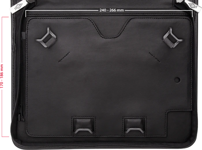 Wedo Tablet-Organizer A4 ELEGANCE, schwarz