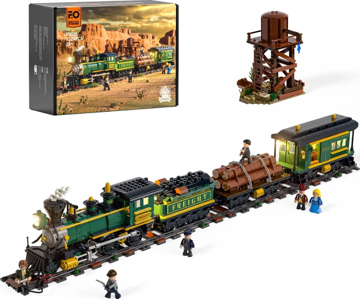 Lumibricks Westlicher Güterzug