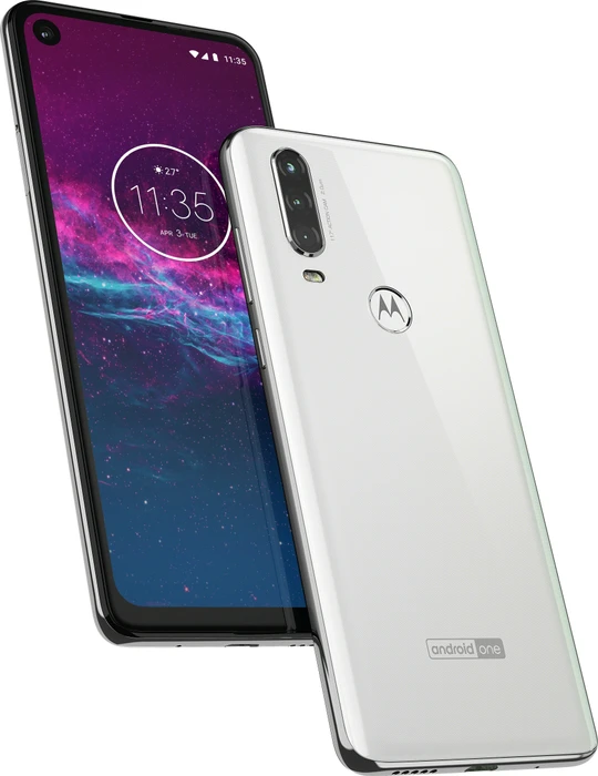Motorola One Action Single-SIM pearl white