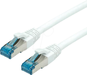 Value Patchkabel, Cat6a, S/FTP, RJ-45/RJ-45, 1.5m, weiß
