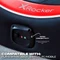 X Rocker Shadow 2.0 Audio Floor Rocker Gaming-Bodensessel für Kinder/Jugendliche, schwarz/rot Vorschaubild