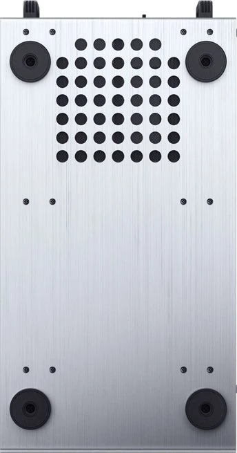 Jonsbo U6 Silver, silber, Glasfenster