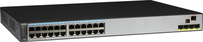 Huawei S5700LI Rackmount Gigabit Smart Switch, 24x RJ-45, 4x SFP+, 370W PoE+