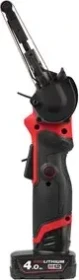 Milwaukee M12 FBFL10-402B Fuel Akku-Bandfeile inkl. Tasche + 2 Akkus 4.0Ah