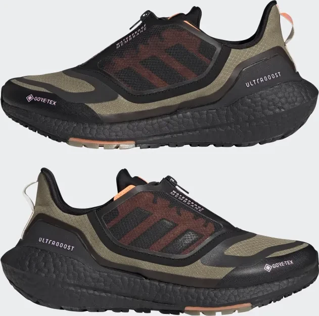 adidas Ultraboost 22 GTX orbit green/night metallic/beam orange (Herren)
