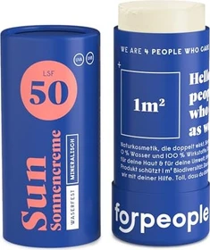4peoplewhocare Sun Naseweiss wasserfester Stick LSF50, 60g