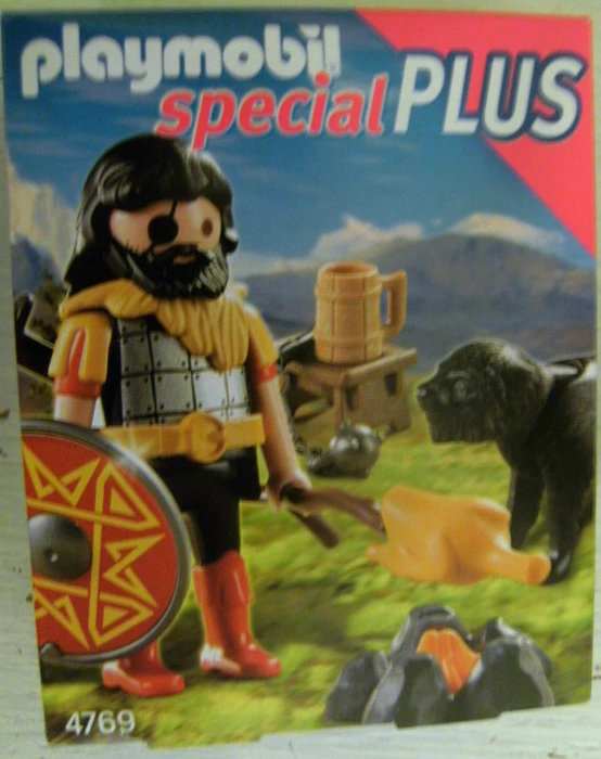playmobil Special Barbar mit Hund am Lagerfeuer