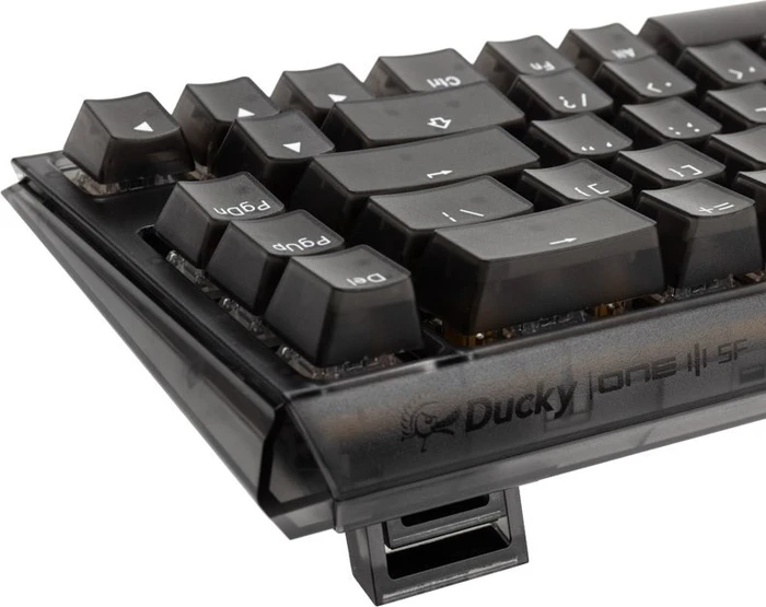 Ducky One 3 SF PBT, LEDs RGB, Aura Black, MX SPEED RGB Silver, USB, US
