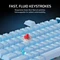 Corsair Gaming K65 Plus Wireless 75% RGB, Glacier Blue, für Mac, MLX RED, USB/Bluetooth, DE Vorschaubild