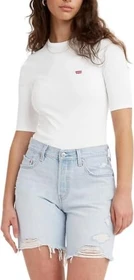 Levi's Luca Slim T-Shirt kurzarm weiß (Damen)