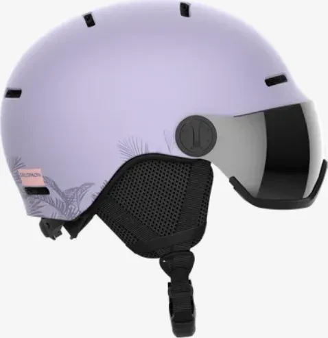 Salomon Orka Visor Helm evening haze (Junior)
