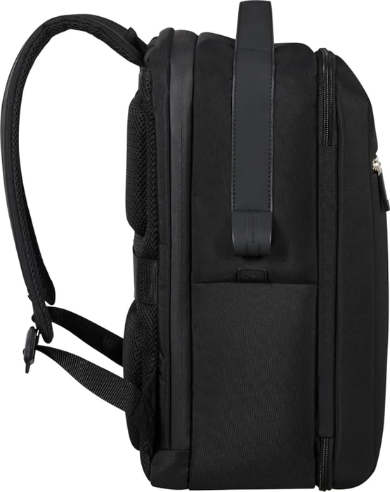 Samsonite Litepoint, Underseat Backpack XS, Untersitz Handgepäck, Kabinentasche, Flugzeug Rucksack, 40cm, 21l, schwarz