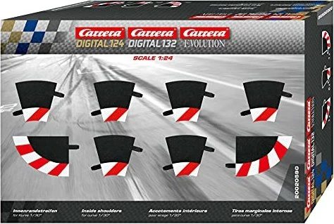 Carrera Digital 124/132/Evolution Zubehör Innenrandstreifen für Kurve 1 / 30 Grad