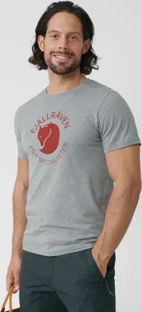 Fjällräven Fox Funktionsshirt kurzarm grey melange (Herren)