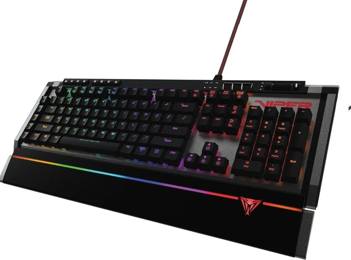 Patriot Viper V770 Mechanical RGB Keyboard, Kailh RED, USB, DE