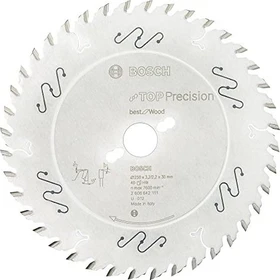Bosch Professional Top Precision Best for Wood Kreissägeblatt 40Z, 250x2.2x30mm, 1 Stück