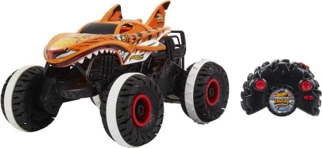 Mattel Hot Wheels RC Monster Trucks Tiger Shark