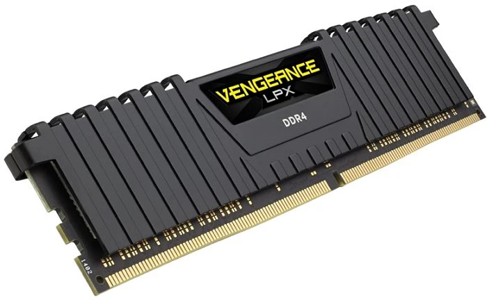 Corsair Vengeance LPX schwarz UDIMM 32GB Kit, DDR4-2400, CL12-14-14-28, 2RX8