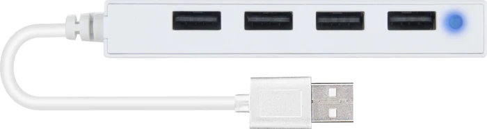 Speedlink Snappy Slim USB-Hub, 4x USB-A 2.0, USB-A 2.0 [Stecker]