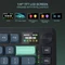 Redragon Behemoth K724 Pro Wireless, Dark Jade, LEDs RGB, Mint Mambo, USB/Bluetooth, US Vorschaubild