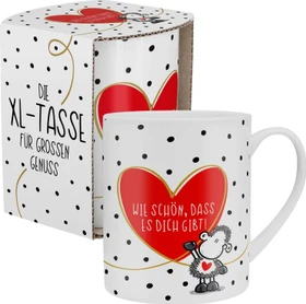 Sheepworld XL-Tasse Wie schön, dass es Dich gibt! 600ml