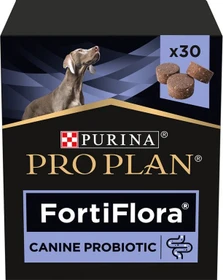 Purina Pro Plan Canine FortiFlora, Probiotika für Hunde Kauwürfel, 30 Stück