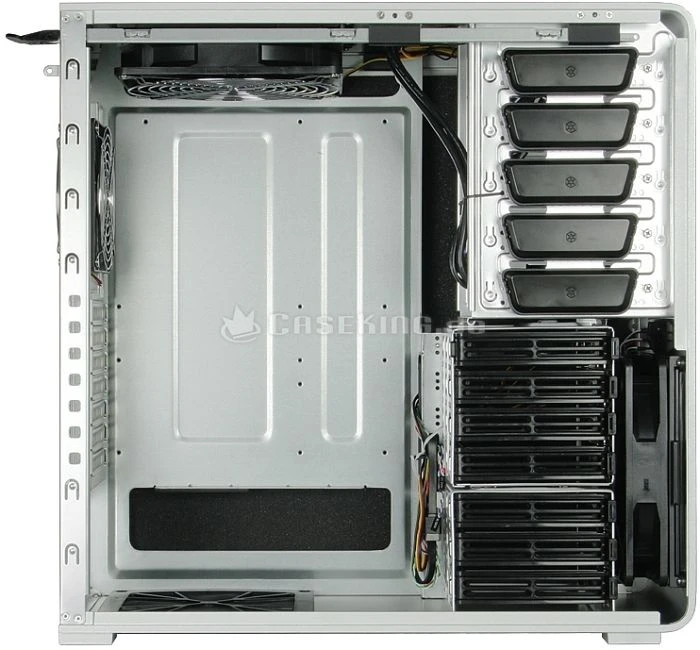 SilverStone Fortress FT01 USB 2.0 silber, Acrylfenster