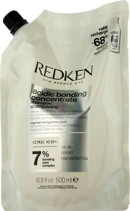 Redken Acidic Bonding Concentrate Shampoo Refill, 500ml