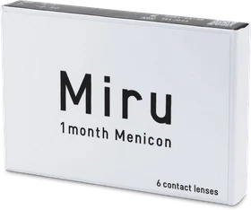 Menicon Miru 1month Menicon, +4.00 Dioptrien, 6 Stück