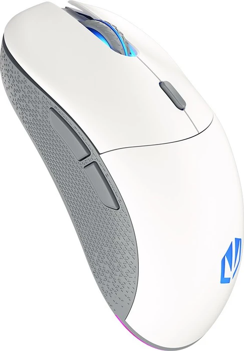 Endorfy GEM Plus Wireless Onyx White, weiß/grau, USB