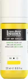 Liquitex Professional Soft Body Acrylic cadmium-free yellow light, 237ml
