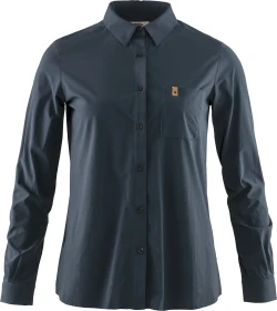 Fjällräven Övik Lite Hemd langarm navy (Damen)