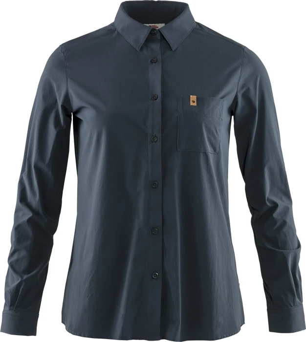 Fjällräven Övik Lite Hemd langarm navy (Damen)
