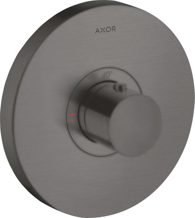 Hansgrohe Axor ShowerSelect rund Thermostat brushed black chrome