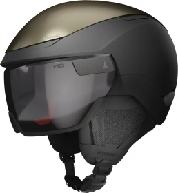 Atomic Volant AMID Visor Helm champ gold/metallic/black