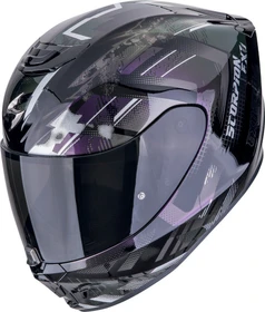 Scorpion EXO-391 Clutter schwarz/silber/violett/grün