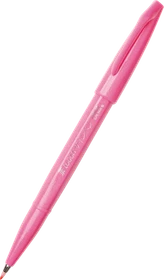 Pentel Brush Sign Pen SES15C rosa