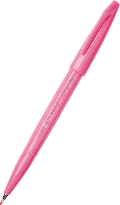 Pentel Brush Sign Pen SES15C rosa