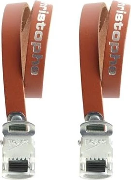 Zéfal Christophe Leather Toe-Straps Pedalriemen braun