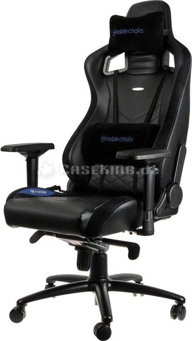 noblechairs Epic Gamingstuhl, schwarz/blau