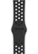 Apple Nike Sportarmband S/M und M/L für Apple Watch 44mm anthrazit/schwarz Vorschaubild