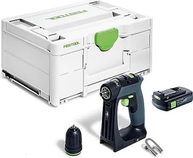 Festool CXS 18-Basic-3.0 Akku-Bohrschrauber inkl. Systainer + Akku 3.0Ah