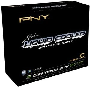 PNY GeForce GTX 580 XLR8 Liquid Cooled, 1.5GB GDDR5, 2x DVI, Mini HDMI