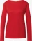 Street One Basic Shirt langarm racing red (Damen) Vorschaubild
