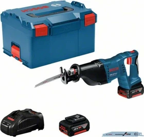 Bosch Professional GSA 18 V-LI Akku-Säbelsäge inkl. L-Boxx + 2 Akkus 5.0Ah