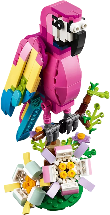 LEGO Creator 3in1 - Exotischer pinkfarbener Papagei