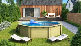 Karibu Modell 3 Frame Pool achteckig 503x503x124cm