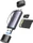 Ugreen 2-in-1 Card Reader, USB-A/USB-C 3.0 [Stecker] (50706)