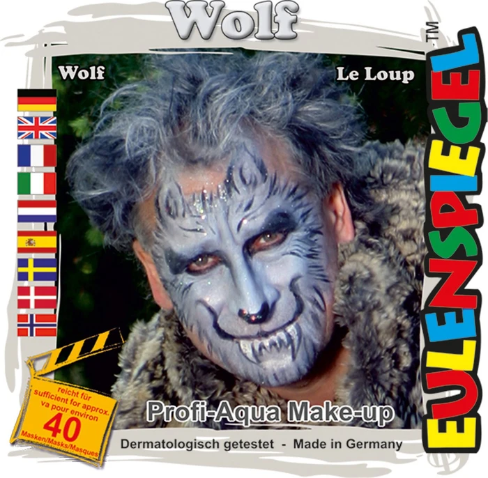 Eulenspiegel Wolf Schmink-Palette (204412)